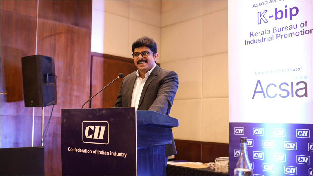 Acsia Technologies Gründer & CEO Jijimon Chandran zum CII Thiruvananthapuram Zone Chairman für 2024-25 gewählt