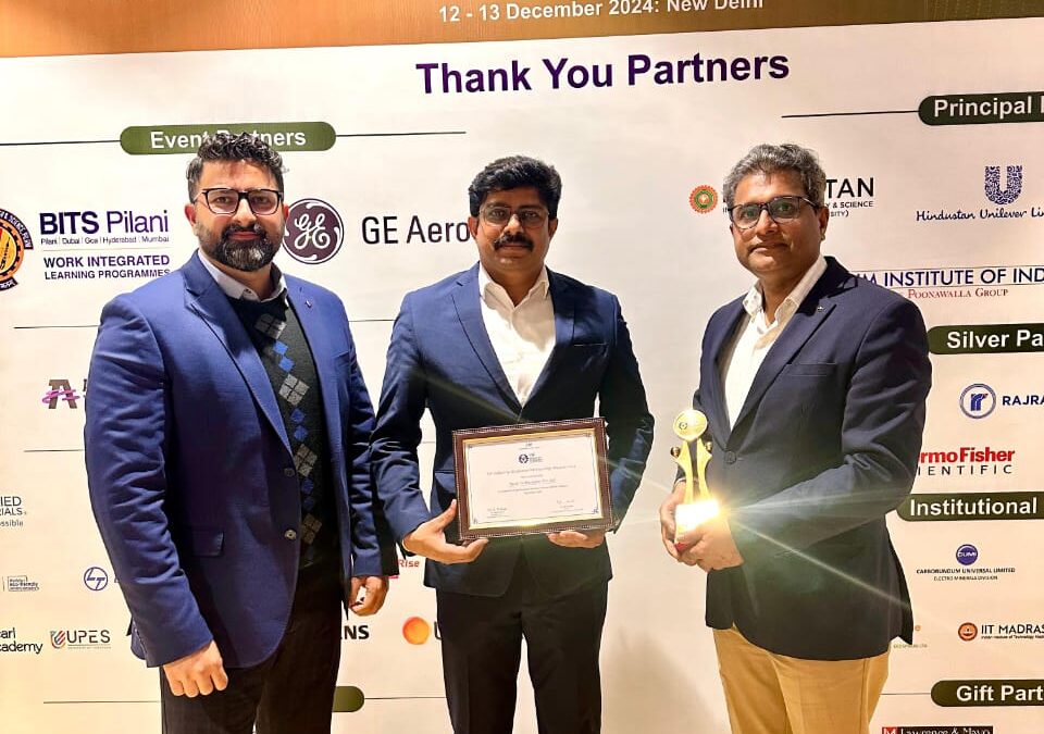 Acsia Technologies gewinnt den CII Industry Academia Partnership Award 2024